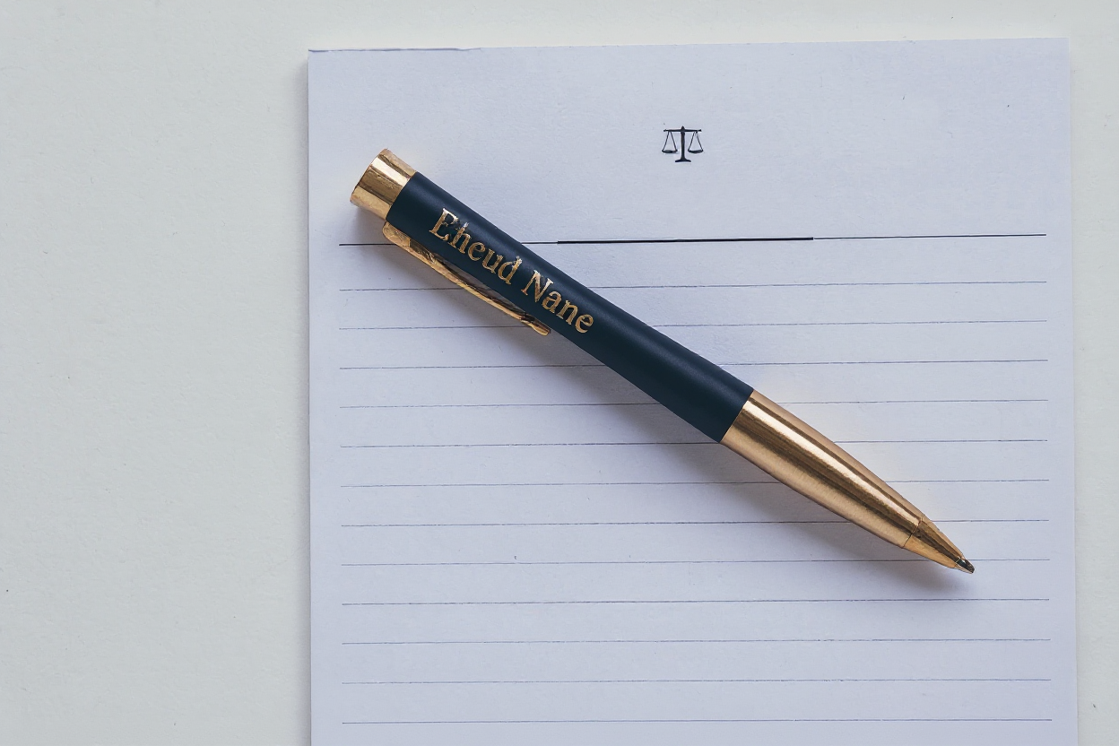 Engraved Name Pen